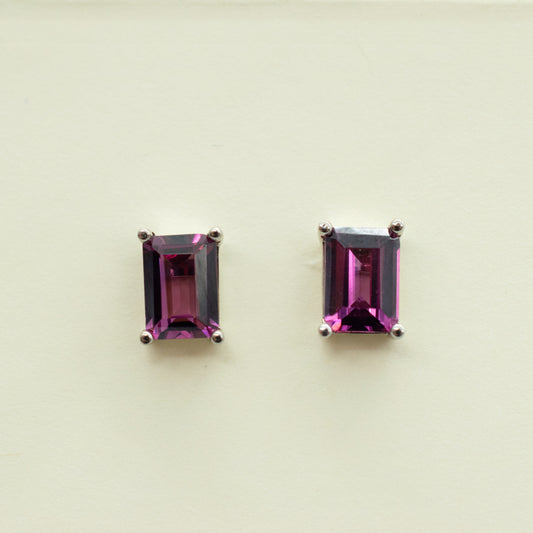 Aretes Granate Rodolita