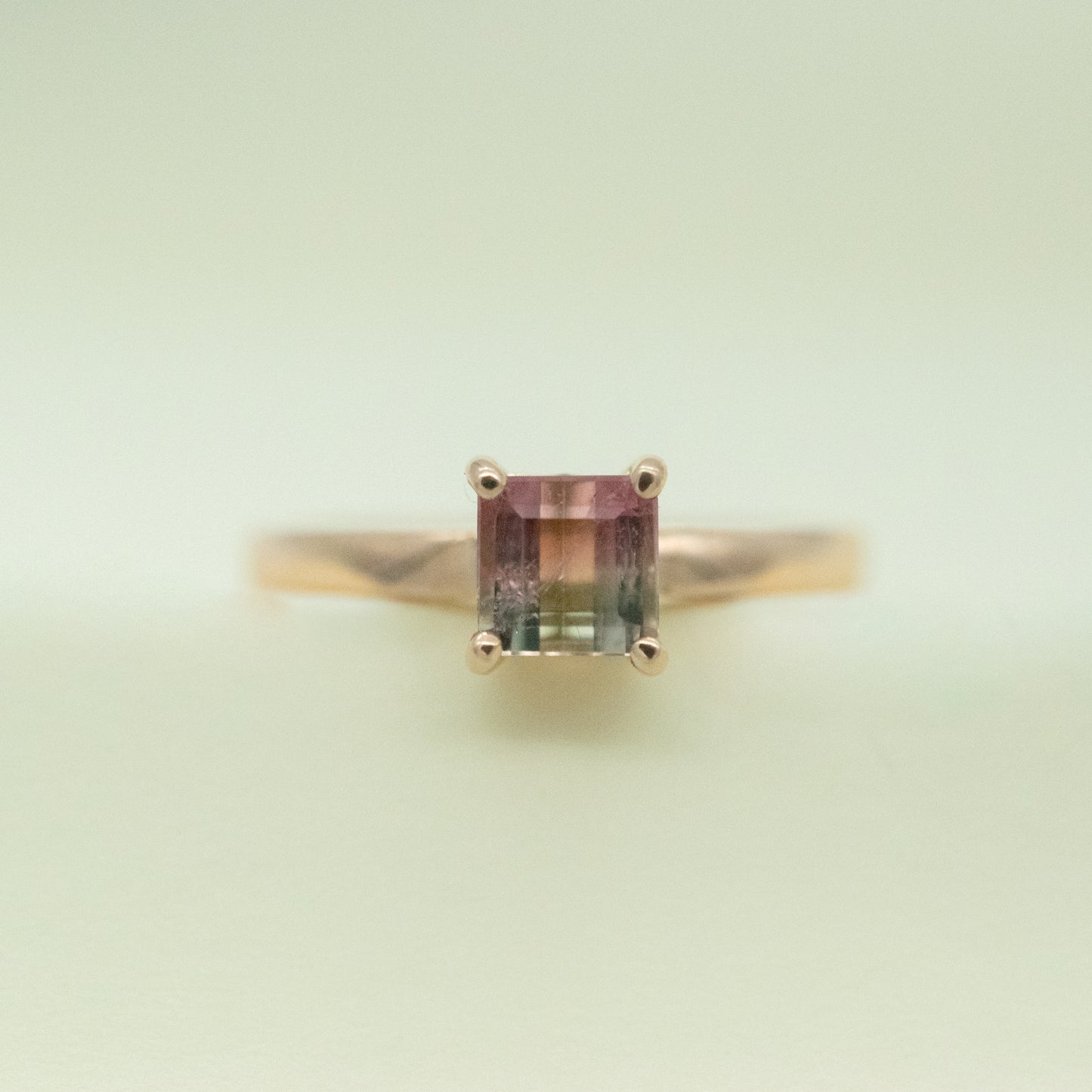 Anillo Turmalina Sandía