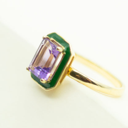 Anillo Candy Amatista
