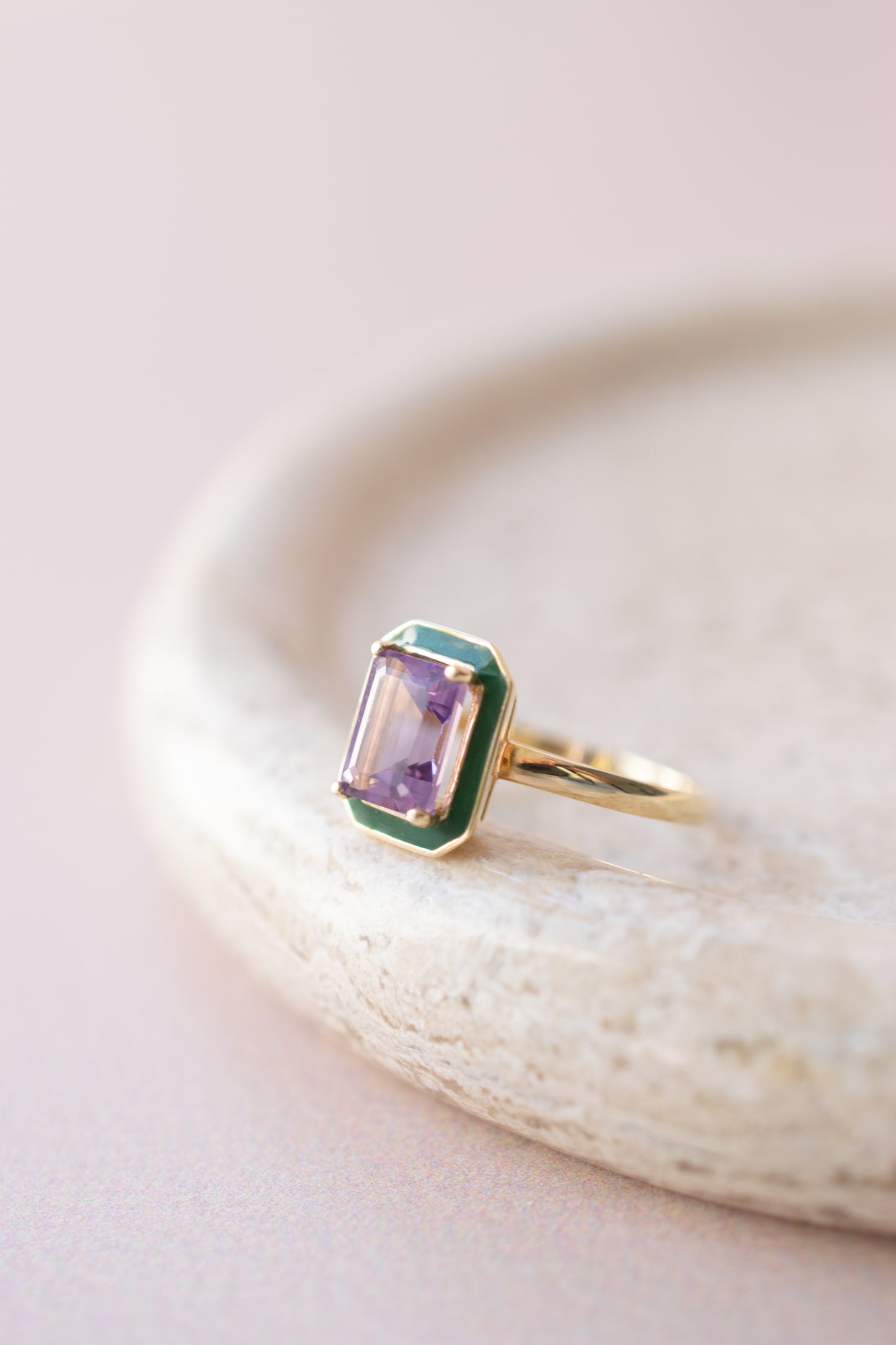 Anillo Candy Amatista