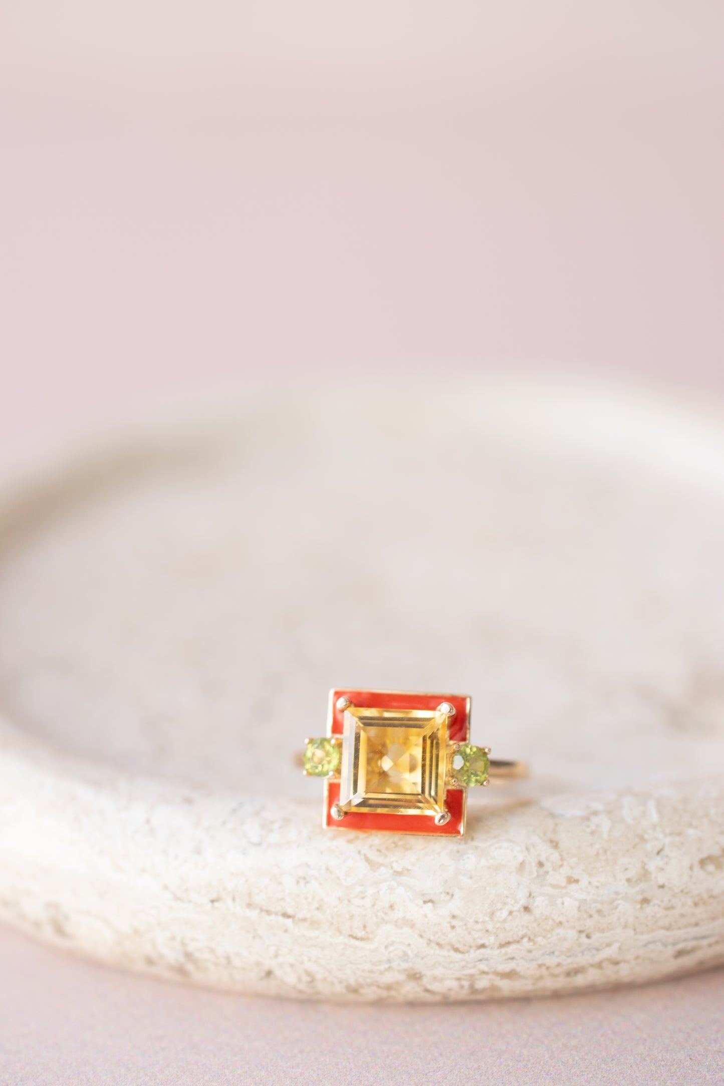 Anillo Candy Citrino