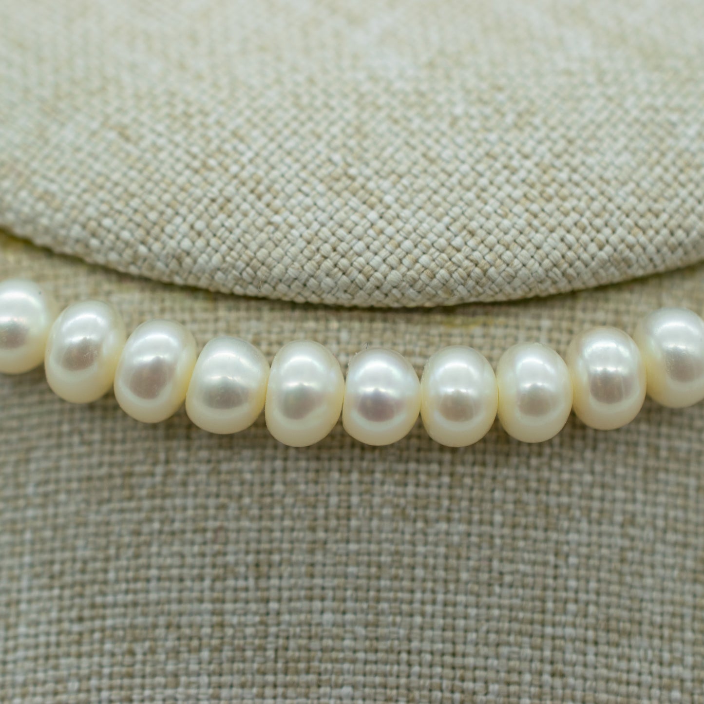 Collar choker de perlas