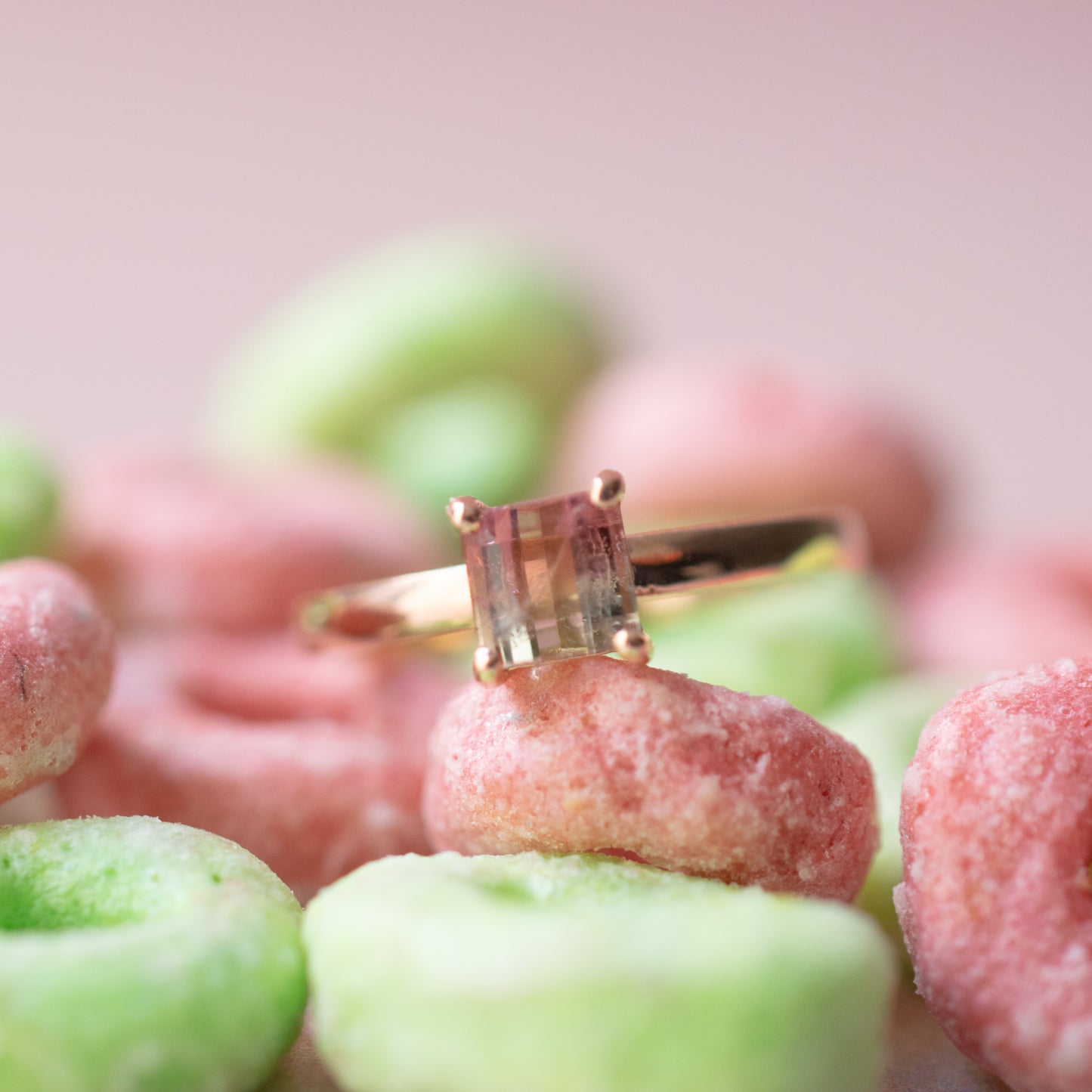 Anillo Turmalina Sandía