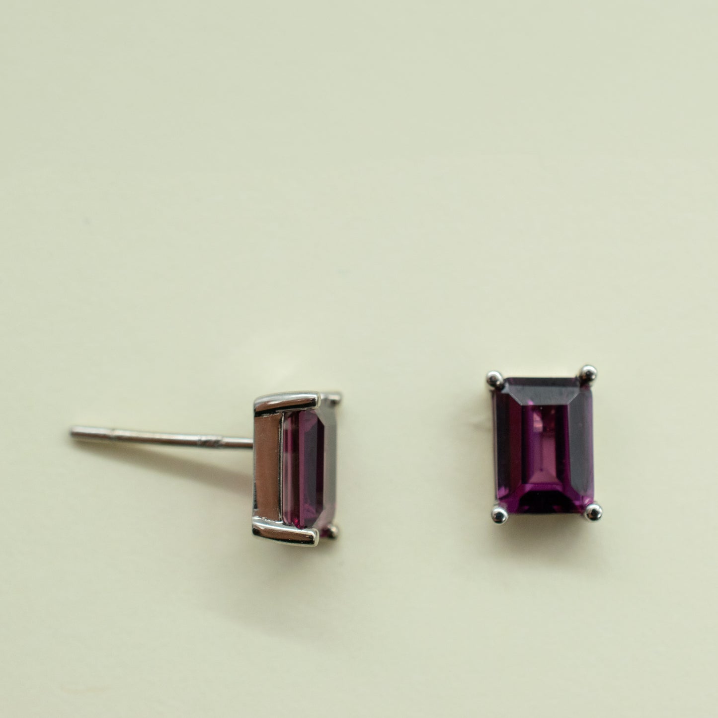 Aretes Granate Rodolita