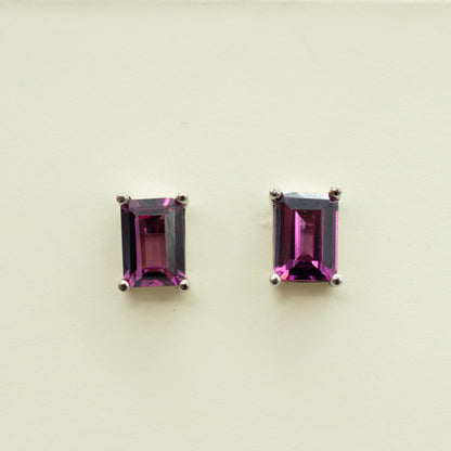 Aretes Granate Rodolita