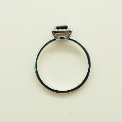 Anillo turmalina azul