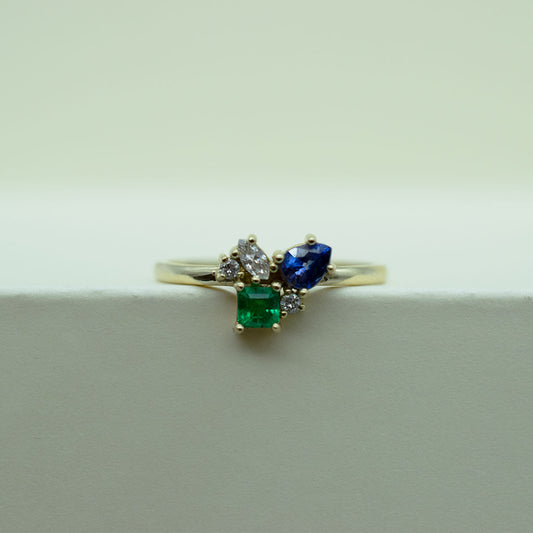 Anillo multigema
