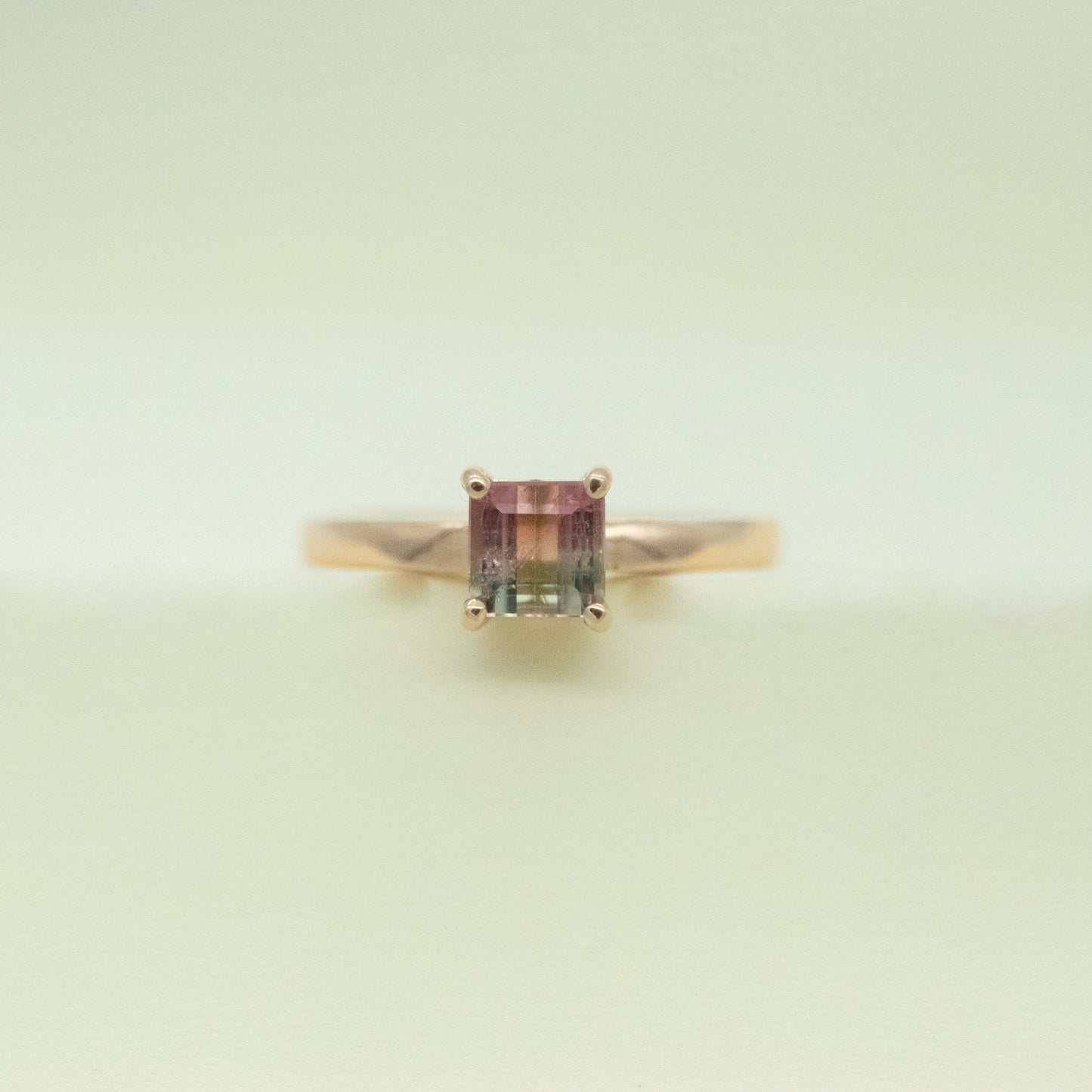 Anillo Turmalina Sandía