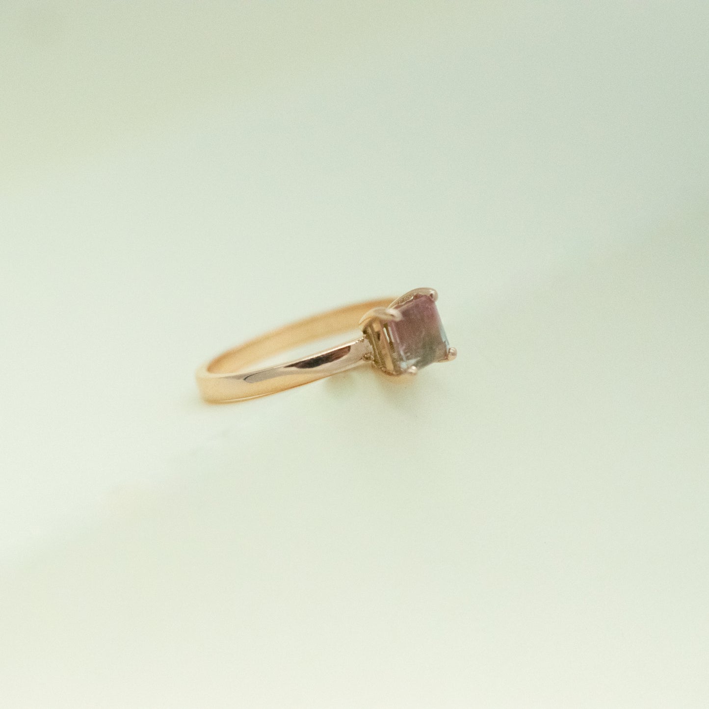 Anillo Turmalina Sandía