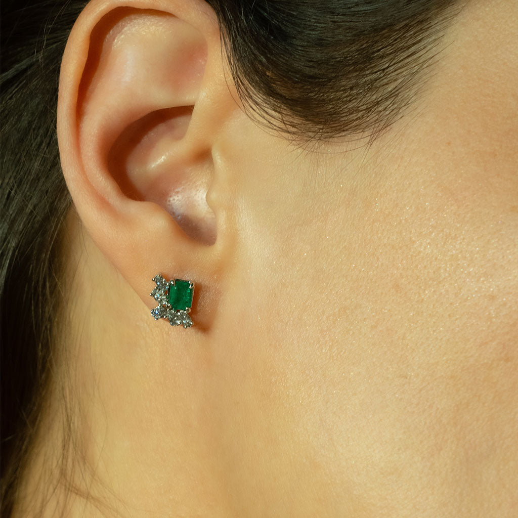 Aretes Esmeraldas