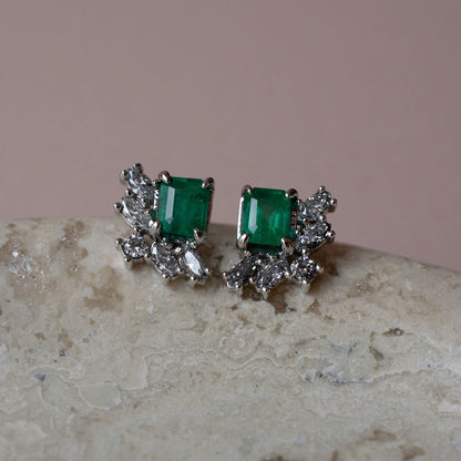 Aretes Esmeraldas