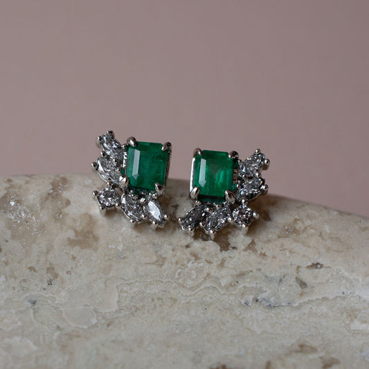 Aretes Esmeraldas
